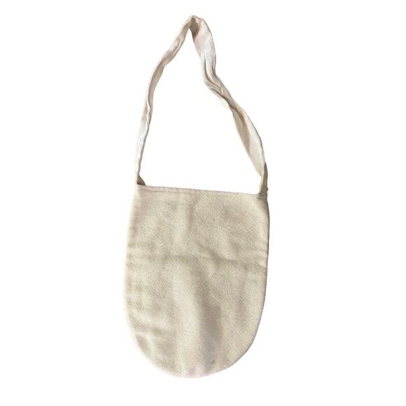 Adorable cat tote bag linen and cotton with front pocket handmade and beautiful! - Picture 3 of 7